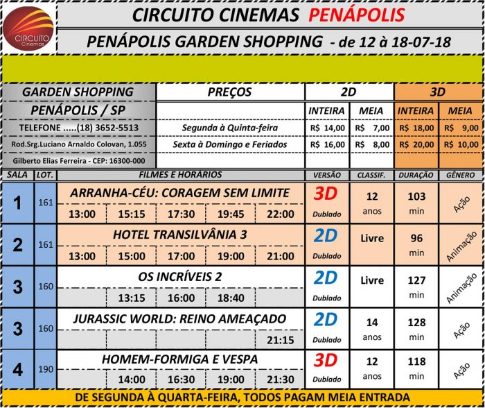 EM CARTAZ