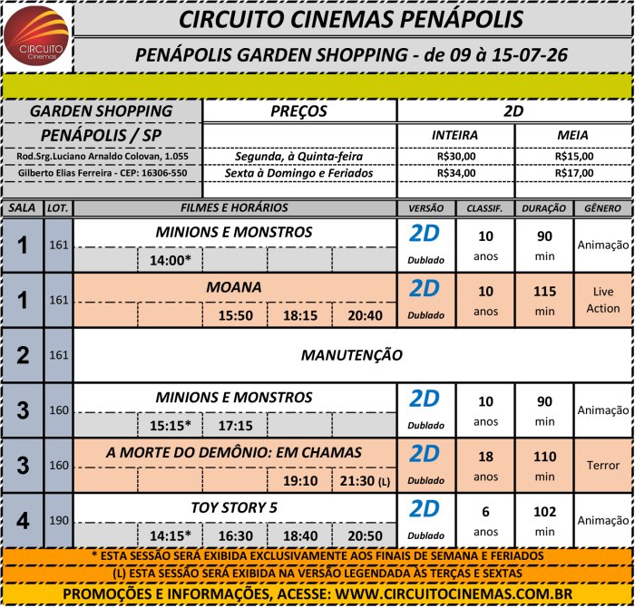 EM CARTAZ