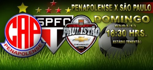 Penapolense recebe o São Paulo em jogo histórico