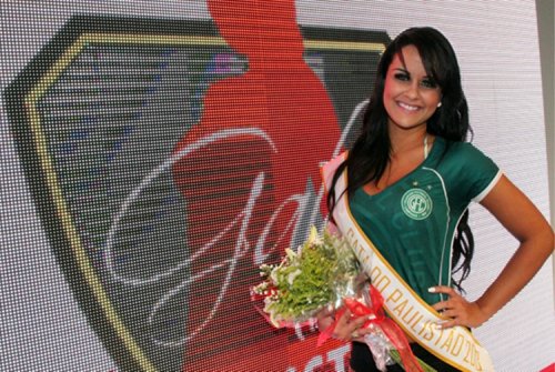 Amanda Sati é a Gata do Paulistão