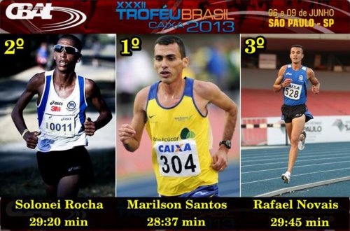 Solonei &eacute; prata no Trof&eacute;u Brasil de Atletismo