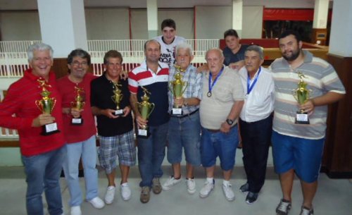 Samer e Osvaldo são campeões de bocha