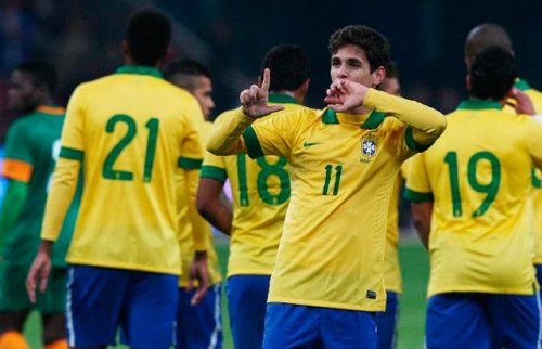 Brasil bate Zâmbia no teste com africanos