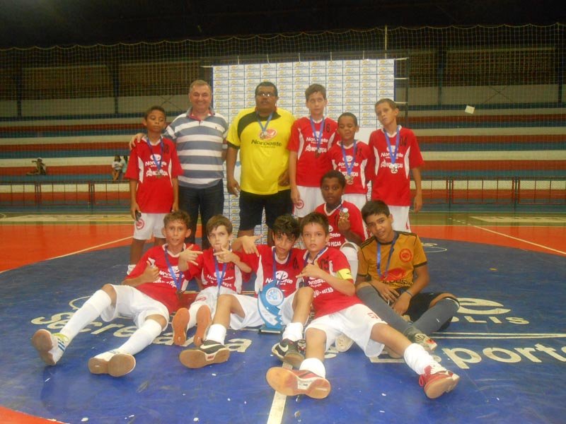 Noroeste Calçados fica em terceiro na Categoria Sub-11 do Ferinhas de Futsal