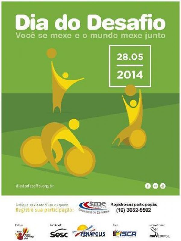 Penápolis vai participar do Dia do Desafio