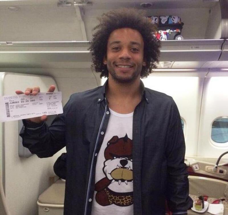 Com Marcelo, Seleção fica completa e mais “feliz” hoje