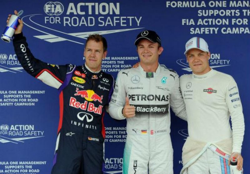F-1: Rosberg faz a pole e Massa larga em 6º na Hungria