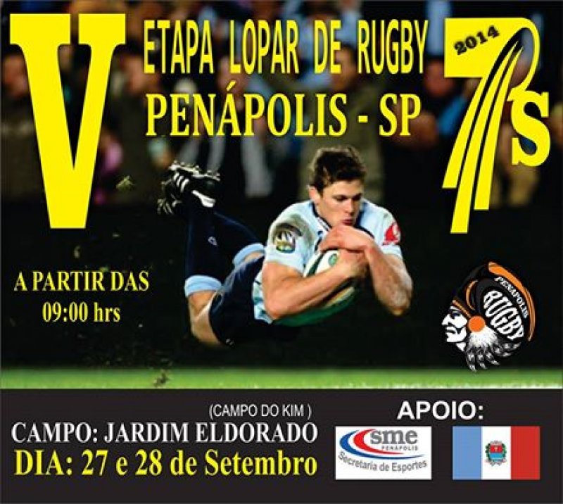 Penápolis recebe Torneio de Rugby