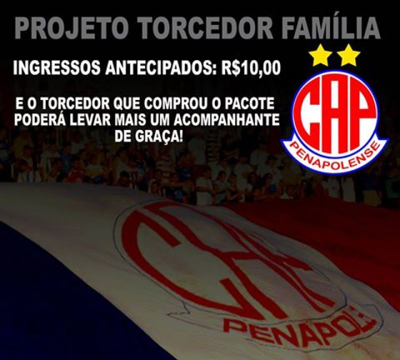 Torcedores terão promoção para prestigiar Penapolense x São Bento