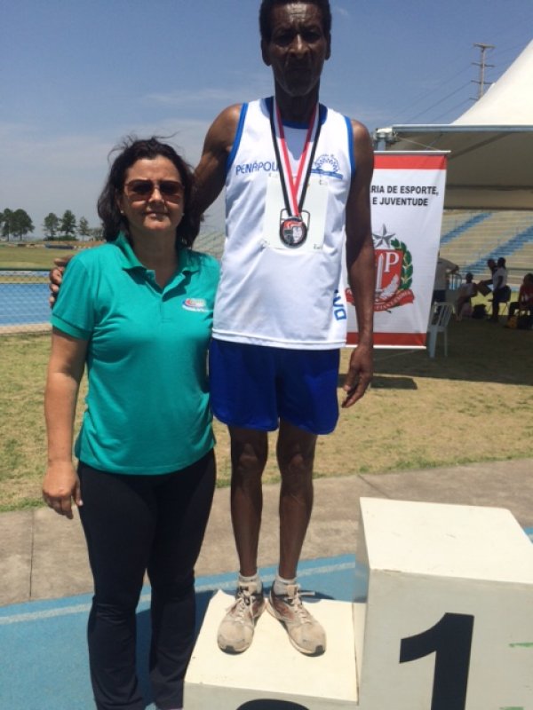 Lima conquista medalha de prata nos Jogos Abertos dos Idosos