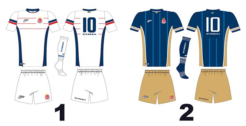 Penapolense terá novos uniformes em 2016