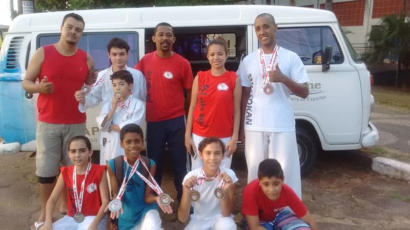 Karatecas destacam-se em Prudente
