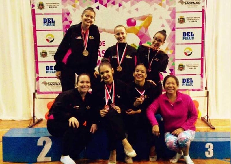 Ginástica Ritmica participa de Copa do Estado