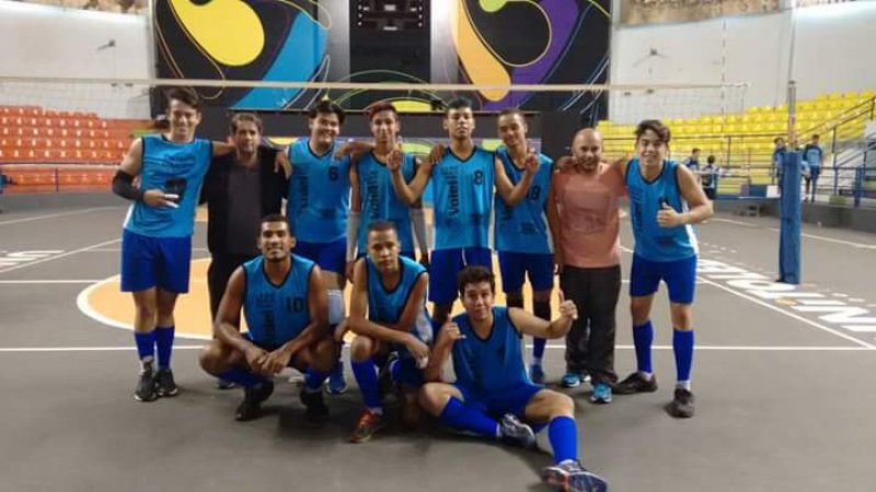 Vôlei Masculino da EE Yone Dias de Aguiar participará da Final Estadual