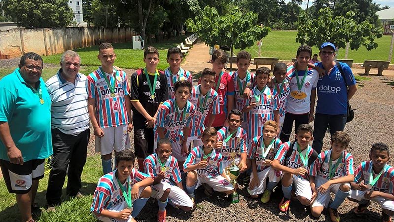 Futebol categoria Sub-13 é vice-campeão em Araçatuba