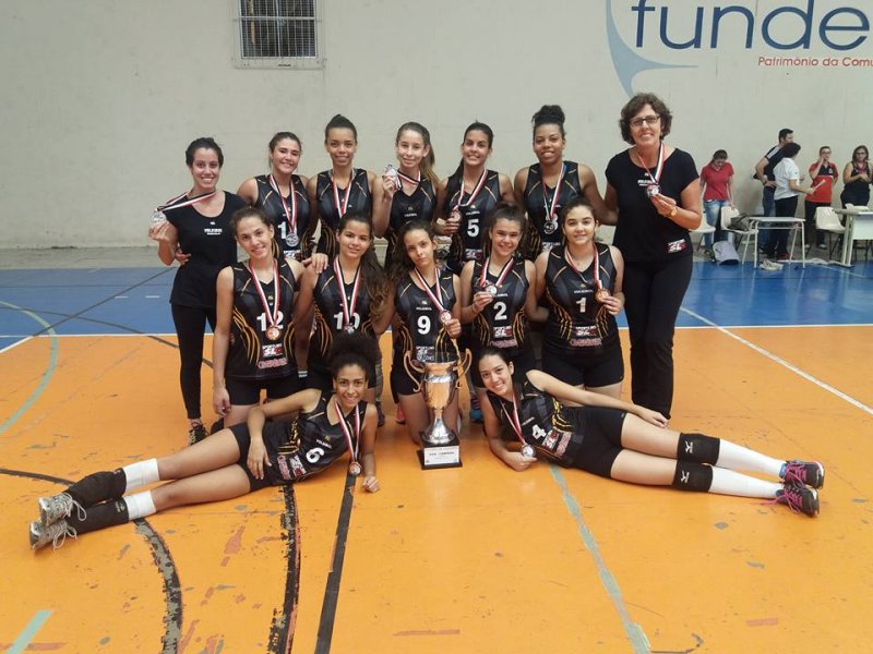 Vôlei é vice-campeão na Copa do Estado