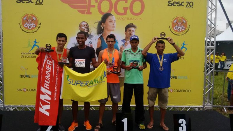 Penapolenses participam da Corrida do Fogo