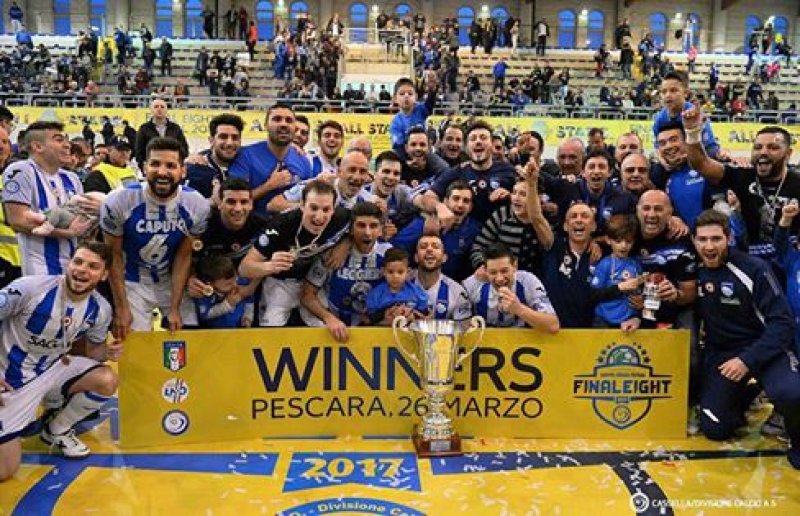 Futsal: Penapolense Caputo comemora 12º título na Itália
