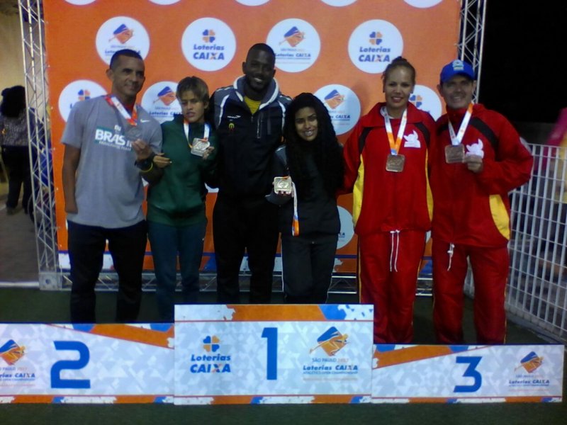 Ana Tércia conquista duas medalhas no Open Internacional Paralímpico