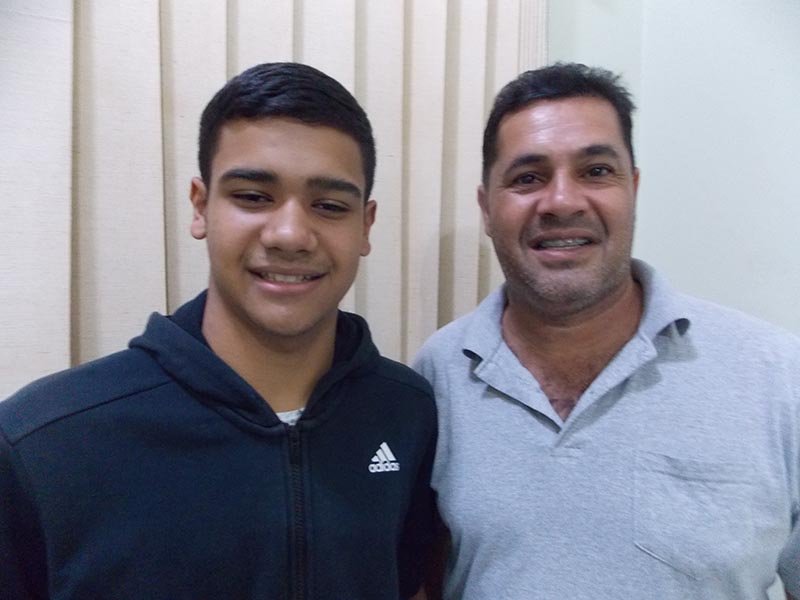 Gabriel Borges defende Osvaldo Cruz no Sub-15