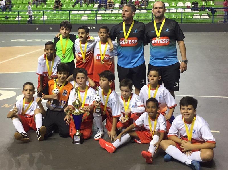 Futsal Sub-10 é campeão em Araçatuba