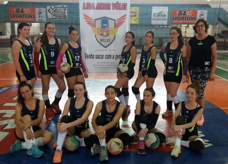 Vôlei Feminino vence festivais no mirim e infantil