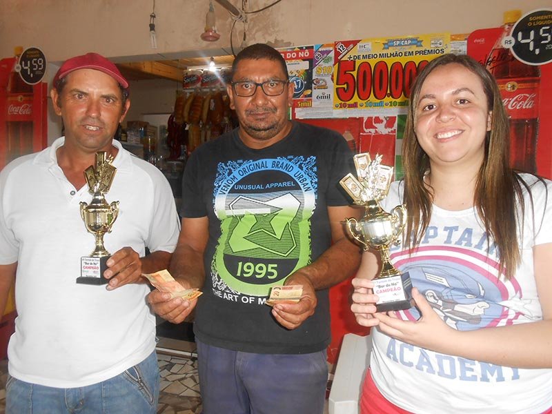 Marcos e Rhana vencem 4º Torneio de Truco 