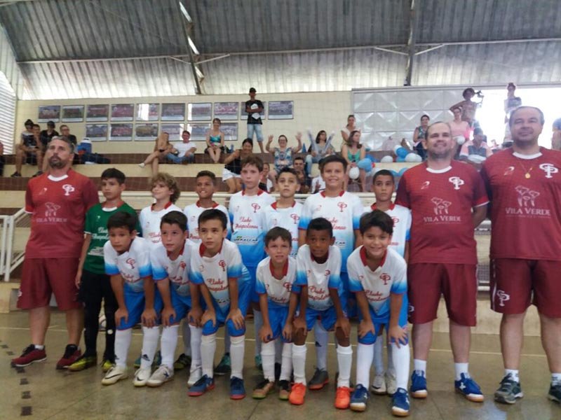 Futsal Sub-10 é vice-campeão do Paulista Série A-3