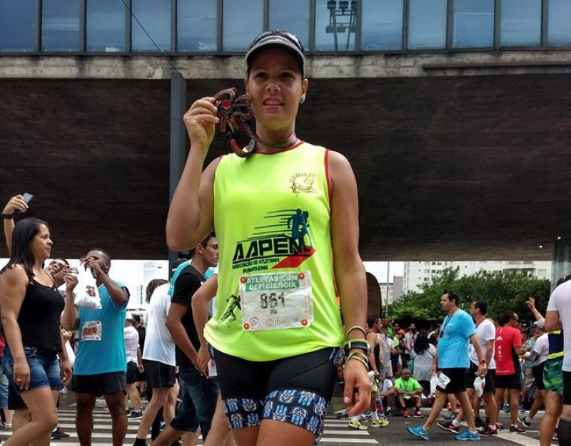 Na corrida de São Silvestre, Ana Tércia fica em segundo em sua categoria