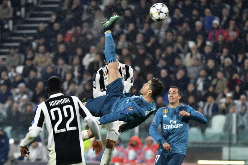 CR7 faz gol antológico, Real Madrid passa fácil pela Juve e encaminha classificação