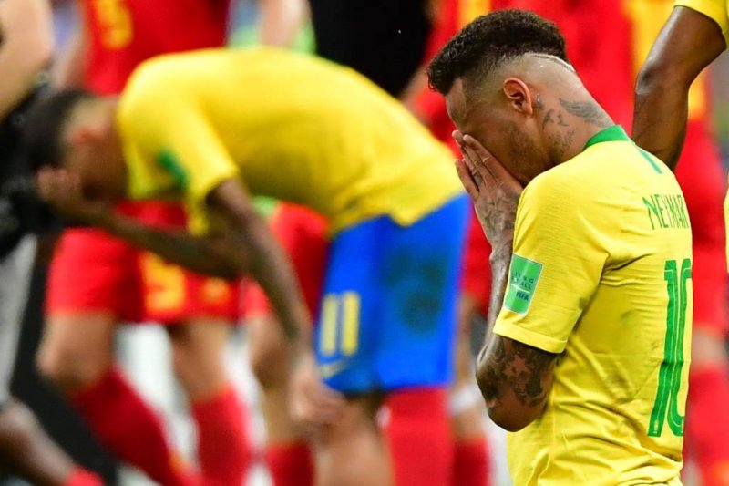 Brasil perde para a Bélgica e está eliminado
