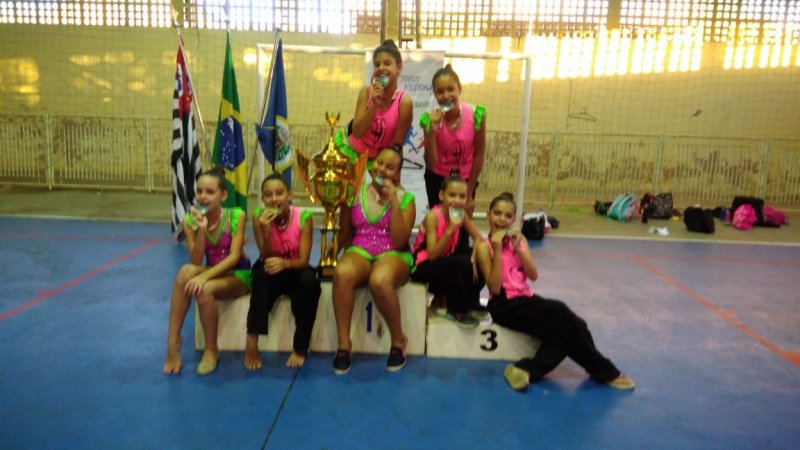 Ginástica Rítmica Feminina é medalha de prata nos Jogos Regionais de Votuporanga