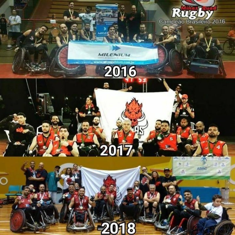Penapolense Rafael Gouveia é tricampeão brasileiro de rugby em cadeira de rodas