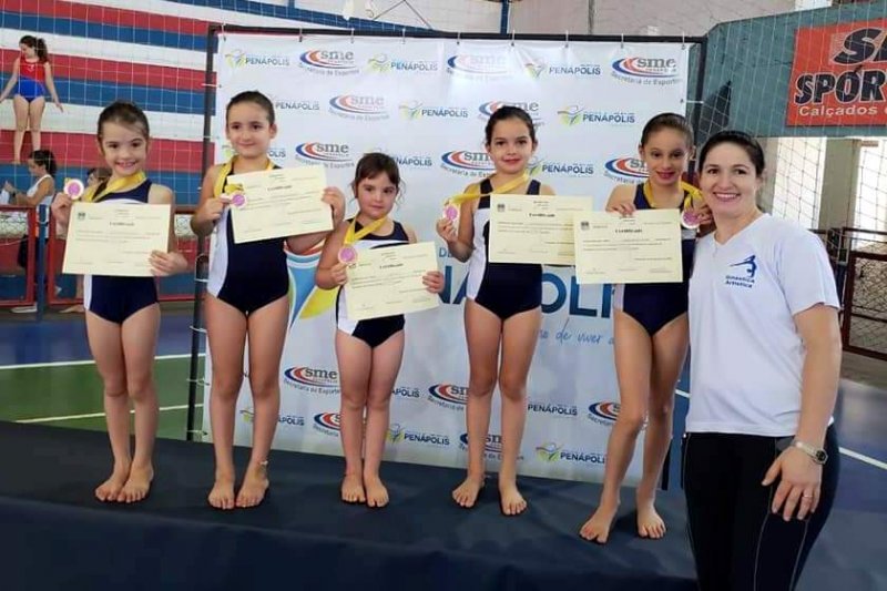 Festival de Ginástica Artística reúne mais de 100 atletas em Penápolis