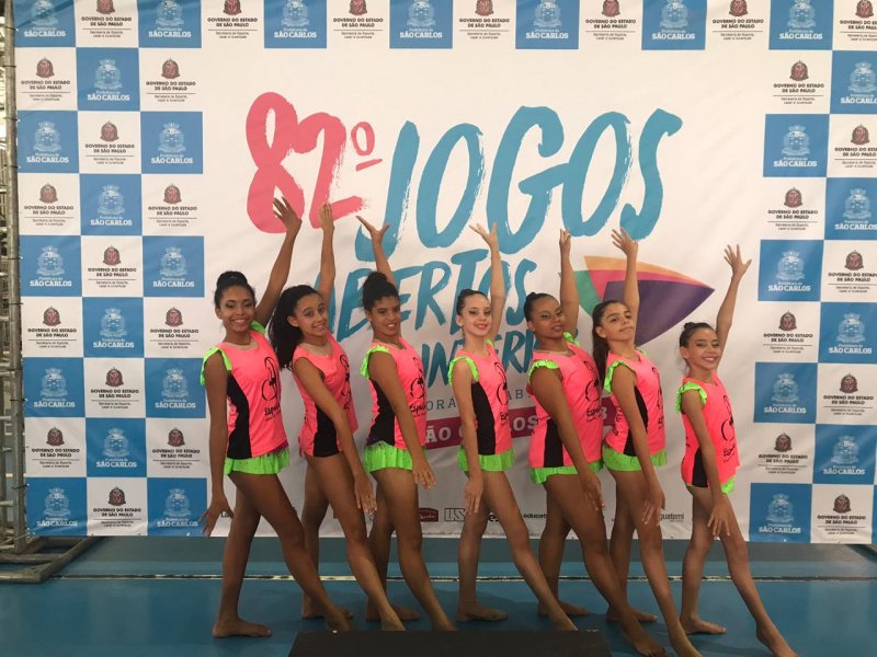 Ginástica Rítmica fica em quinto nos Jogos Abertos