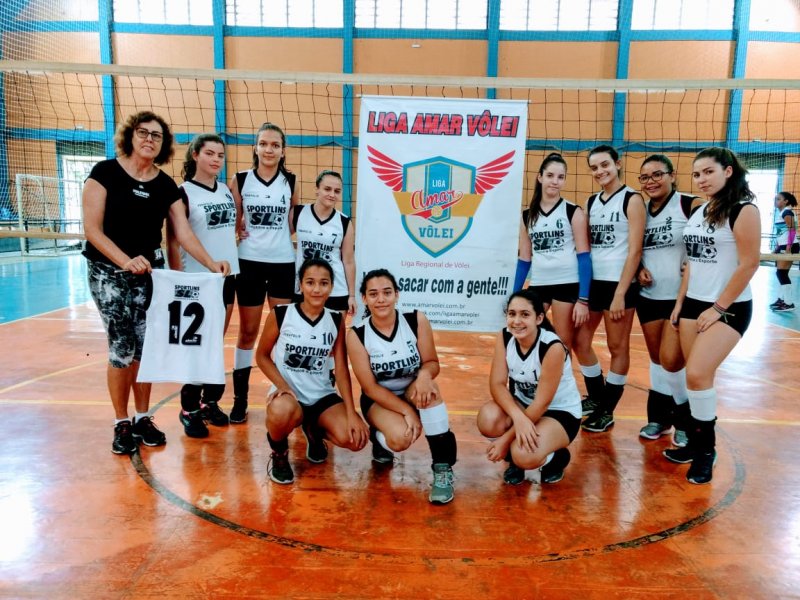 Vôlei Feminino Mirim termina em quarto na Liga Amar