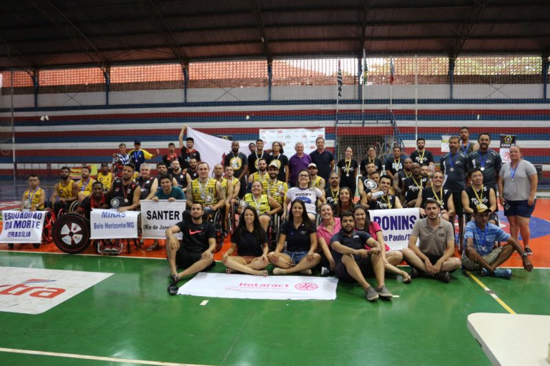 Ronins foi o campeão do 8º Torneio de Rugby em Cadeira de Rodas