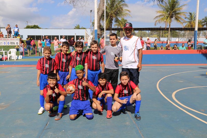 Roma é campeão do Futsal Mirim no Lago Azul