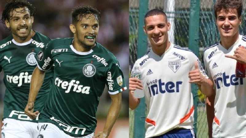 São Paulo e Palmeiras abrem semifinais no Morumbi