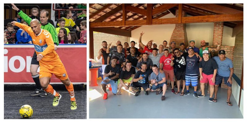 Jogador penapolense reúne ex-atletas da Codispan