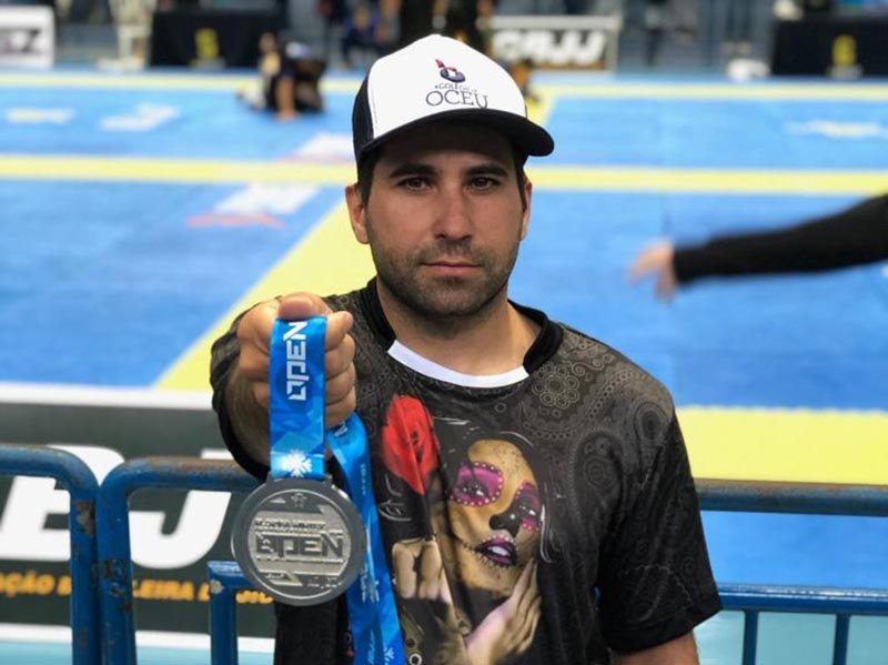 Penapolense conquista prata no Open de Jiu-Jitsu