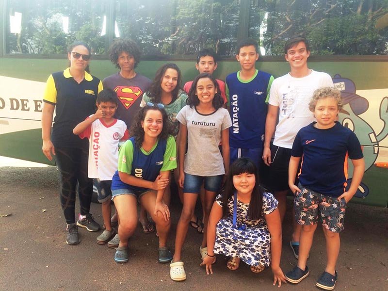 Atletas da Secretaria de Esporte/CP participam de circuito de natação