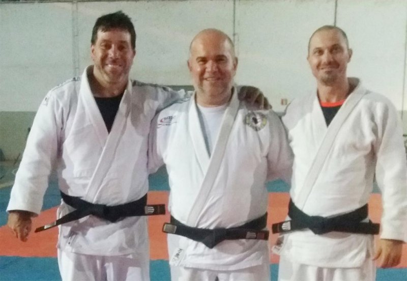 Carlos Eduardo e Primo Gandra conquistam faixa preta no judô