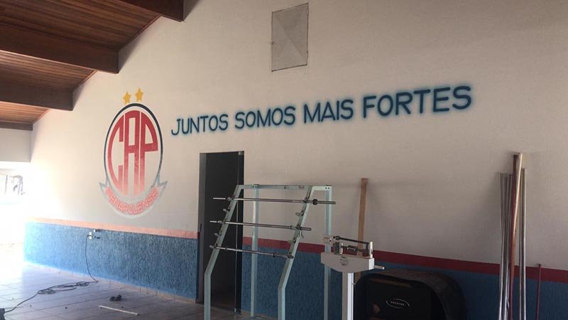 CT recebe frase motivacional de torcedores
