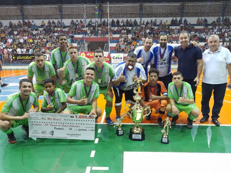 Equipe campeã dos Cobrinhas