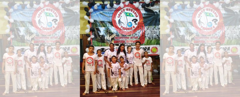 Capoeiristas participam de evento em Andradina