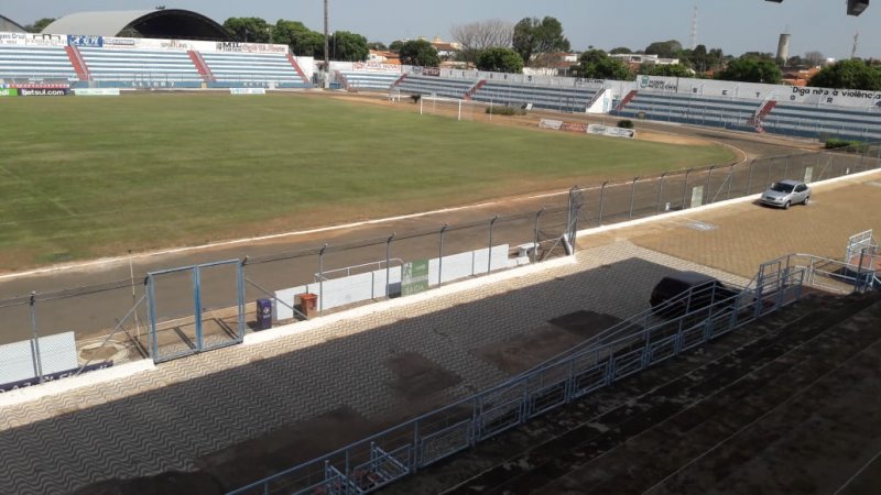 Tenentão passa por vistoria técnica