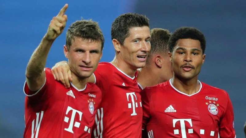 Bayern faz 3 a 0 no Lyon e decidirá Champions contra o PSG de Neymar