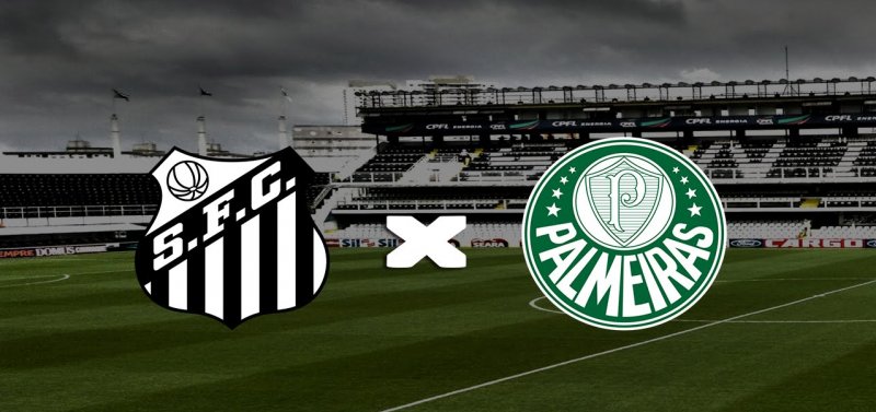 Santos x Palmeiras jogam pelo Brasileirão