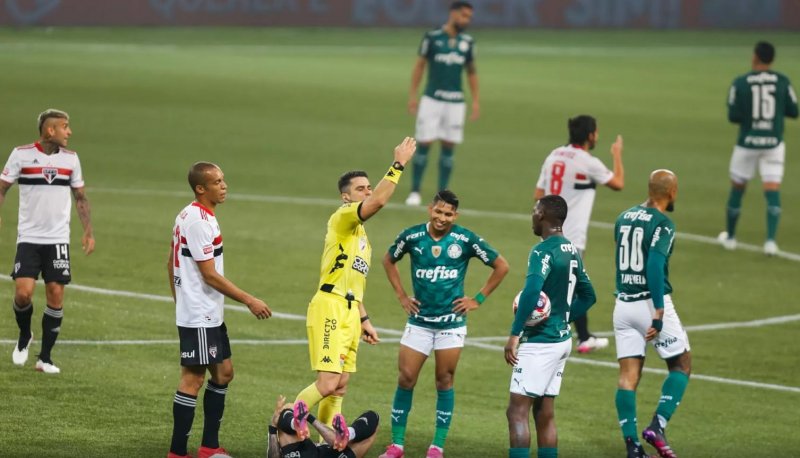 Palmeiras e São Paulo empatam no 1º jogo da final do Paulistão 2021